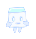 涼しげな小さな赤ちゃんの氷（個別スタンプ：13）