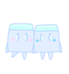 涼しげな小さな赤ちゃんの氷（個別スタンプ：15）