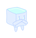 涼しげな小さな赤ちゃんの氷（個別スタンプ：23）