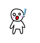 まるちゃん、しろまるちゃん（個別スタンプ：9）