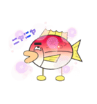 まん丸ブサカワ鯛くん（個別スタンプ：4）