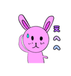 ウサギの元気なあいさつ（個別スタンプ：10）
