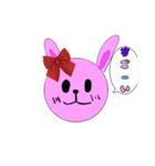 ウサギの元気なあいさつ（個別スタンプ：11）