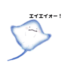ゆるい生き物（海）ウミウシ.チンアナゴetc（個別スタンプ：19）