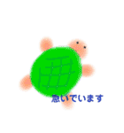 ゆるい生き物（海）ウミウシ.チンアナゴetc（個別スタンプ：27）