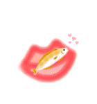 ゆるい生き物（海）ウミウシ.チンアナゴetc（個別スタンプ：38）