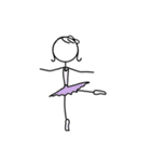 棒人間の日常はこんな感じ（個別スタンプ：24）