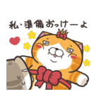ランラン猫 24 (日本語)（個別スタンプ：25）