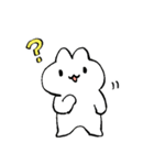 平凡なうさぎの生活（個別スタンプ：10）