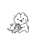 平凡なうさぎの生活（個別スタンプ：13）