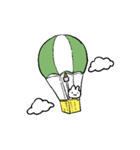 平凡なうさぎの生活（個別スタンプ：17）