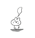 平凡なうさぎの生活（個別スタンプ：21）