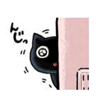 べろがでちゃってる黒猫スタンプ（個別スタンプ：13）