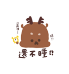 鹿鹿六-(1)鹿の飛び出し注意！（個別スタンプ：31）