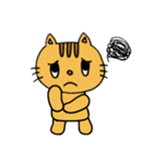 茶トラ猫♡とらちゃんの基本スタンプ2（個別スタンプ：15）