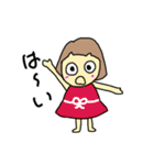 おかっぱーちゃん5（個別スタンプ：11）