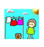 おかっぱーちゃん5（個別スタンプ：13）