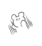 そこそこのくま1（個別スタンプ：14）