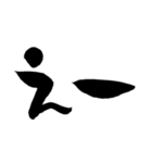 ゆる〜い筆文字スタンプ（個別スタンプ：10）