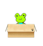 まる顔ちゃんの一言スタンプ（個別スタンプ：10）