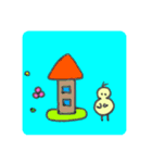 まる顔ちゃんの一言スタンプ（個別スタンプ：23）