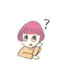 ゆきちゃんのスタンプ.（個別スタンプ：6）