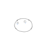 言葉を発しない白い生き物（個別スタンプ：21）