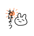 いつものうさぎ①（個別スタンプ：21）