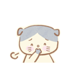 隣の陳さんと癒し猫（個別スタンプ：23）