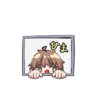 日常で使えそうなスタンプ【男子】（個別スタンプ：21）