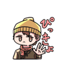 日常で使えそうなスタンプ【男子】（個別スタンプ：30）