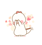 かいじゅうのようなとかげのようなもち（個別スタンプ：4）
