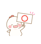 かいじゅうのようなとかげのようなもち（個別スタンプ：7）