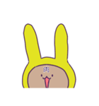 うさぎになりたいくま（個別スタンプ：16）