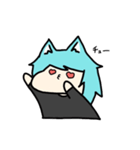 キツネギマ スタンプ（個別スタンプ：7）