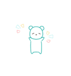 全てがやんわりだるいシロクマ（個別スタンプ：17）