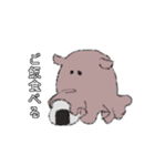 ピンクノカタマリ（個別スタンプ：5）