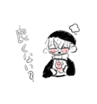 メガネ男子のみらいくん（個別スタンプ：7）