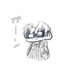 メガネ男子のみらいくん（個別スタンプ：17）