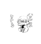 メガネ男子のみらいくん（個別スタンプ：21）