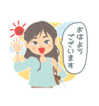 働く大人女子の敬語スタンプ（個別スタンプ：5）