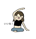 ヨガのある暮らし〜happy〜（個別スタンプ：3）