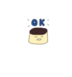 ゆるゆるぷりん（個別スタンプ：3）