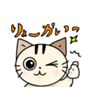 かわいいネコの日常スタンプ（個別スタンプ：3）