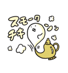 cafe Birdbathのもちどりさん（個別スタンプ：8）
