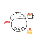 爆破フラスコちゃんたち！ 顔まみれ編（個別スタンプ：17）