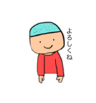 表情変わらん平凡boy（個別スタンプ：2）