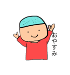 表情変わらん平凡boy（個別スタンプ：3）