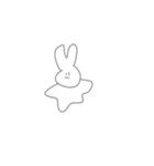 ランダムうさぎ（個別スタンプ：4）