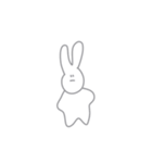 ランダムうさぎ（個別スタンプ：6）